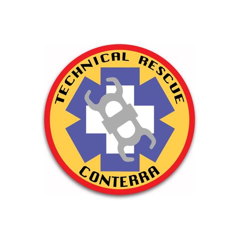 CONTERRA - CONTERRA TECHNICAL RESCUE STICKER