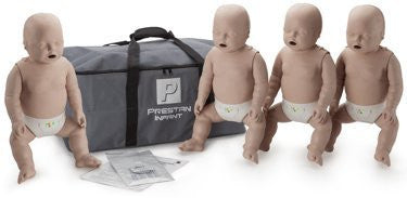 Prestan - Ensemble de 4 mannequins de pratique Bébé
