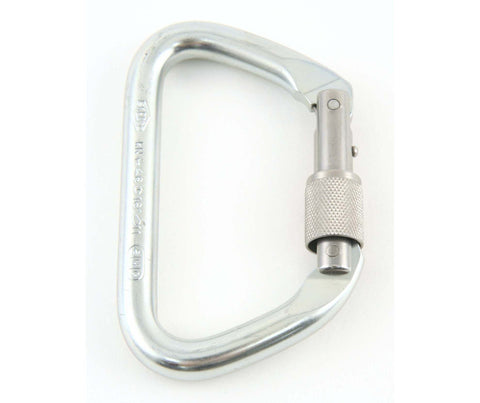 SKEDCO - Large Locking ‘D’ Steel Carabiner – Bright