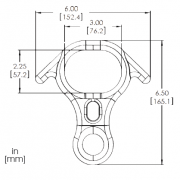 Pensafe - 3″ Figure Eight Descender